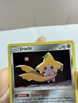 Pokemon Jirachi 99/181 Sun & Moon Team Up Holo Rare - Image 3