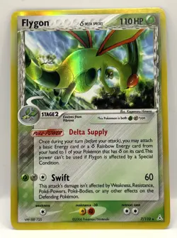 Flygon (Delta Species) 2006 7/110 Holon Phantoms Holo NM-LP Vintage POKEMON - Image 1