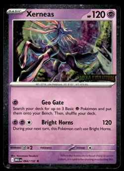Pokemon TCG SV Promos #064/132 Xerneas NM - Image 1