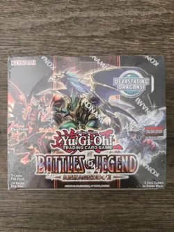 Yugioh Battles Of Legend Armageddon Booster Box 1st Edition - Factory SEALED - Image 1