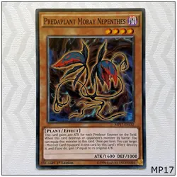 Predaplant Moray Nepenthes - MP17-EN132 - Common 1st Edition Yugioh - Image 1