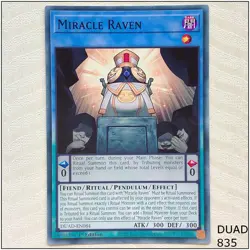Miracle Raven - DUAD-EN084 - Common 1st Edition Yugioh - Image 1