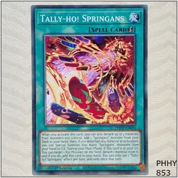 Tally-ho! Springans - PHHY-EN054 - Common 1st Edition Yugioh - Image 1
