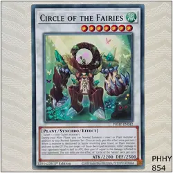 Circle of the Fairies - PHHY-EN042 - Common 1st Edition Yugioh - Image 1