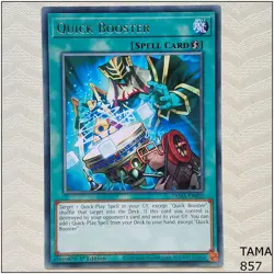 Quick Booster - TAMA-EN052 - Rare 1st Edition Yugioh - Image 1