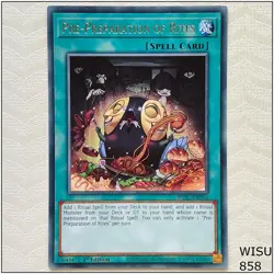 Pre-Preparation of Rites - WISU-EN056 - Rare 1st Edition Yugioh - Image 1