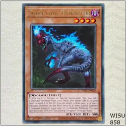 Souleating Oviraptor - WISU-EN012 - Rare 1st Edition Yugioh - Image 1