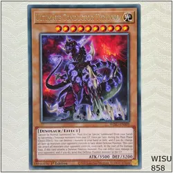 Ultimate Conductor Tyranno - WISU-EN009 - Rare 1st Edition Yugioh - Image 1