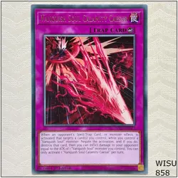 Vanquish Soul Calamity Caesar - WISU-EN027 - Rare 1st Edition Yugioh - Image 1