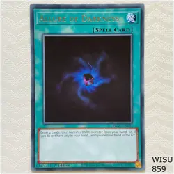 Allure of Darkness - WISU-EN054 - Rare 1st Edition Yugioh - Image 1