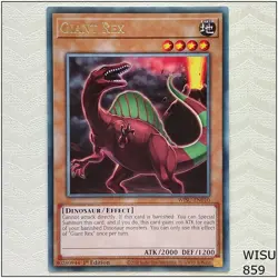 Giant Rex - WISU-EN010 - Rare 1st Edition Yugioh - Image 1