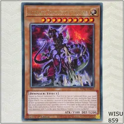 Ultimate Conductor Tyranno - WISU-EN009 - Rare 1st Edition Yugioh - Image 1