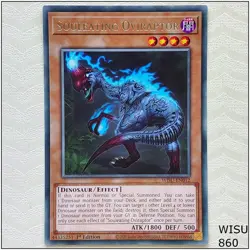 Souleating Oviraptor - WISU-EN012 - Rare 1st Edition Yugioh - Image 1