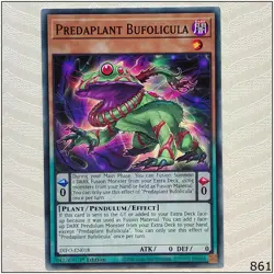 Predaplant Bufolicula - DIFO-EN018 - Common 1st Edition Yugioh - Image 1