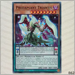 Predaplant Triantis - DIFO-EN019 - Common 1st Edition Yugioh - Image 1