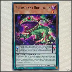 Predaplant Bufolicula - DIFO-EN018 - Common 1st Edition Yugioh - Image 1