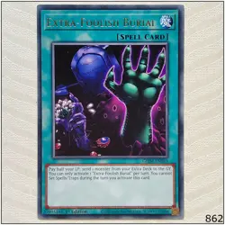 Extra-Foolish Burial - GEIM-EN043 - Rare 1st Edition Yugioh - Image 1