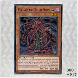 Predaplant Squid Drosera - MP17-EN133 - Common 1st Edition Yugioh - Image 1