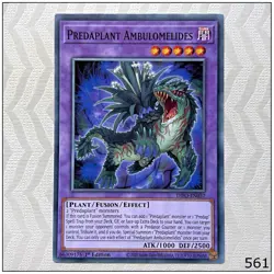 Predaplant Ambulomelides - DIFO-EN037 - Common 1st Edition Yugioh - Image 1