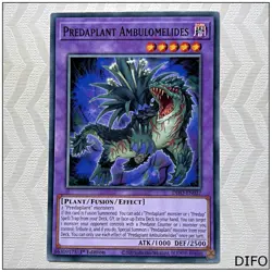 Predaplant Ambulomelides - DIFO-EN037 - Common 1st Edition Yugioh - Image 1