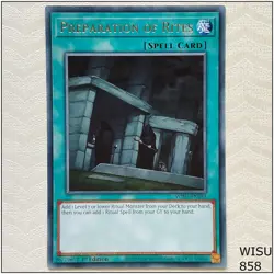 Preparation of Rites - WISU-EN045 - Rare 1st Edition Yugioh - Image 1