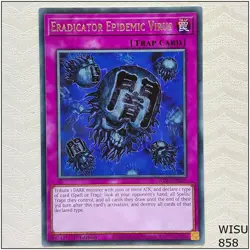 Eradicator Epidemic Virus - WISU-EN059 - Rare 1st Edition Yugioh - Image 1
