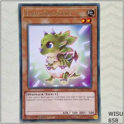 Babycerasaurus - WISU-EN013 - Rare 1st Edition Yugioh - Image 1