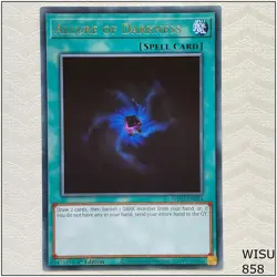 Allure of Darkness - WISU-EN054 - Rare 1st Edition Yugioh - Image 1