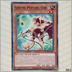 Serene Psychic Girl - DUAD-EN013 - Common 1st Edition Yugioh - Image 1
