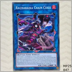 Ragnaraika Chain Coils - MP25-EN356 - Common 1st Edition Yugioh - Image 1