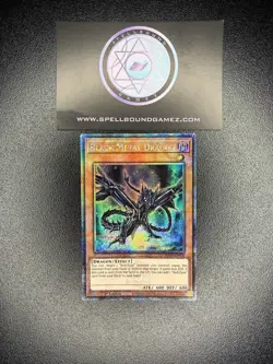 Yu-Gi-Oh! Black Metal Dragon RA04-EN016 Quarter Century Rare 1st Edition - Image 1