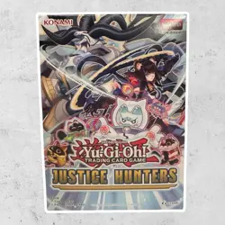 TCG 2025 Yugioh Justice Hunters 1st Edition mini Box 4-Packs Sealed New - Image 1
