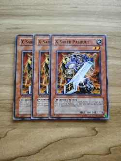 Yu-Gi-Oh! - X-Saber Pashuul 3X - Complete Playset - Image 1