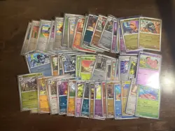 Lot Of 50 Reverse Holo Pokemon Cards - Image 1