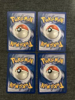 Lot of 4x Weedle Non Holo Common Pokemon Card DP4 Great Encounters 93/106 - Image 2
