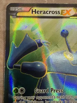 Heracross EX (105 Full Art) 105/111 XY - Furious Fists Holo Pokemon Card - Image 2
