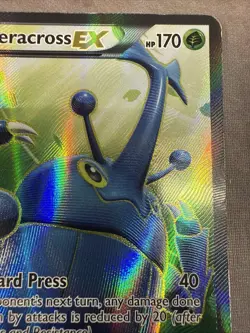 Heracross EX (105 Full Art) 105/111 XY - Furious Fists Holo Pokemon Card - Image 5
