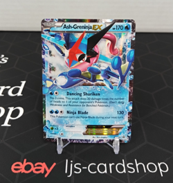 Ash-Greninja ex XY XY133 Black Star Promo Damaged Pokemon Card T1 - Image 1