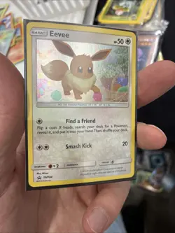 Eevee - SM184 - Pokemon Sun & Moon Promo Holo Rare Card NM - Image 1