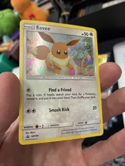 Eevee - SM184 - Pokemon Sun & Moon Promo Holo Rare Card NM - Image 2