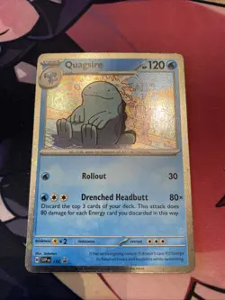 Quagsire Holo SVP 156 Black Star Promo Pokemon Card NM - Image 1