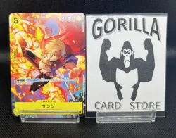 USA SELLER One Piece Card Game Sanji P-034 Promo Shonen Jump Bandai Japanese - Image 1