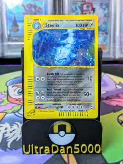 Steelix H23/H32 Holo Rare Aquapolis E Series Pokemon Card - Image 1