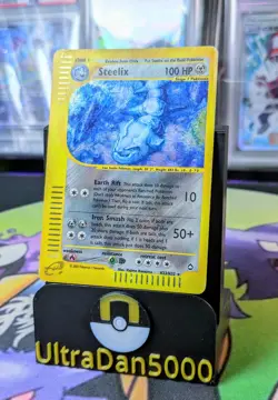Steelix H23/H32 Holo Rare Aquapolis E Series Pokemon Card - Image 2