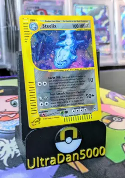 Steelix H23/H32 Holo Rare Aquapolis E Series Pokemon Card - Image 3