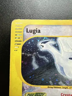 Crystal Lugia Aquapolis 149/147 Pokemon Card Original HP - Image 2