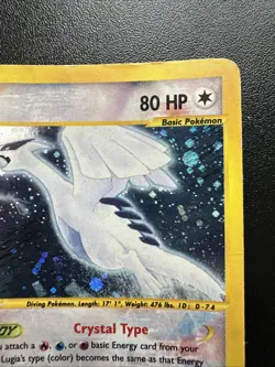 Crystal Lugia Aquapolis 149/147 Pokemon Card Original HP - Image 3
