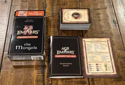 Age of Empires II Card Game Mongols Starter Deck ECG TCG CCG - Image 1
