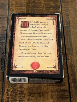 Age of Empires II Card Game Mongols Starter Deck ECG TCG CCG - Image 3