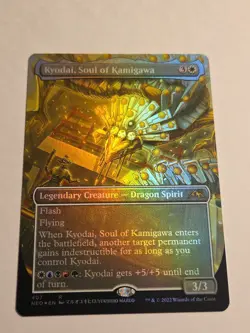 Kyodai, Soul of Kamigawa (Borderless) FOIL X1 NEO MTG Kamigawa Neon Dynasty - Image 1